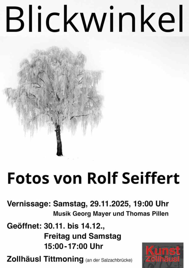 Fotoausstellung, Rolf Seiffert, Zollhäusl